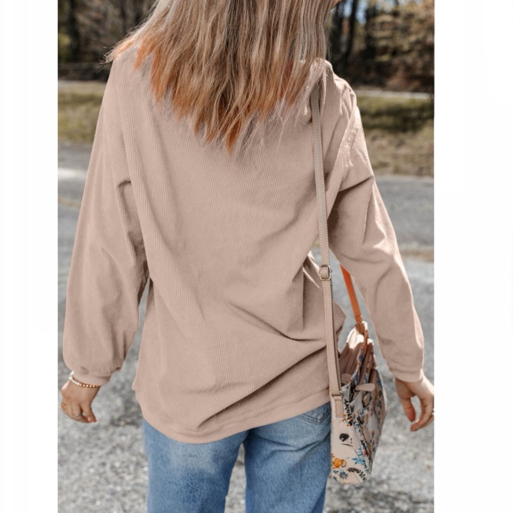 Game Day Embroidered Corduroy Sweatshirt - Picture 4 of 4